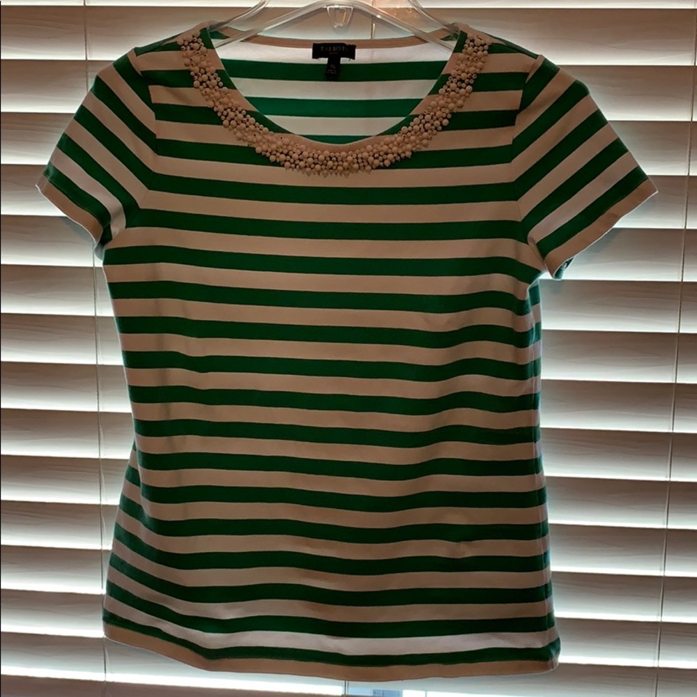 Talbots Striped Tee